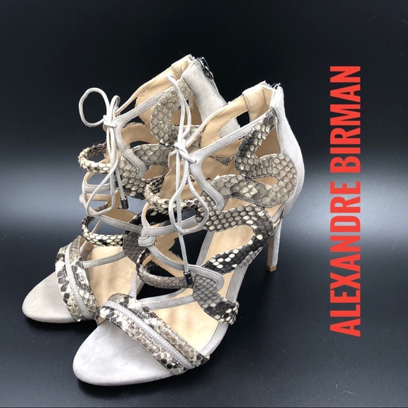Alexandre Birman Shoes - Alexandre Birman - Python Sandals